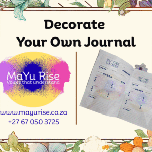 Design your own self-care journal